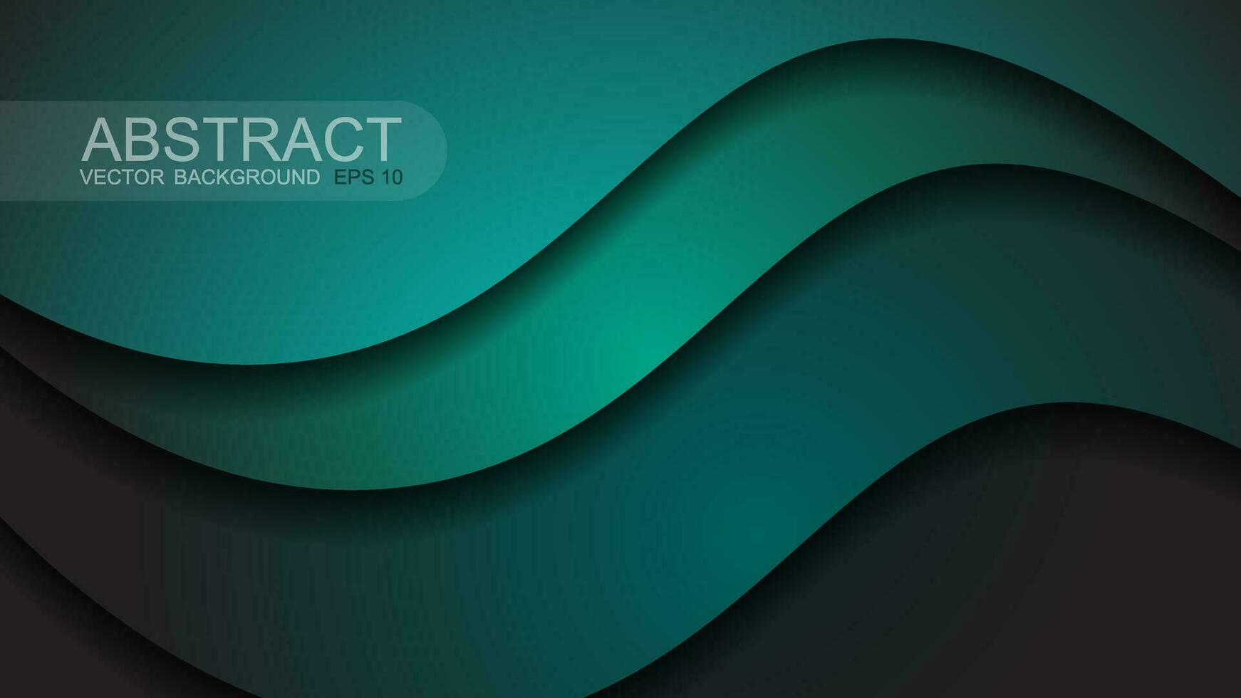 Vector background curve paper layers with space for text and message background design