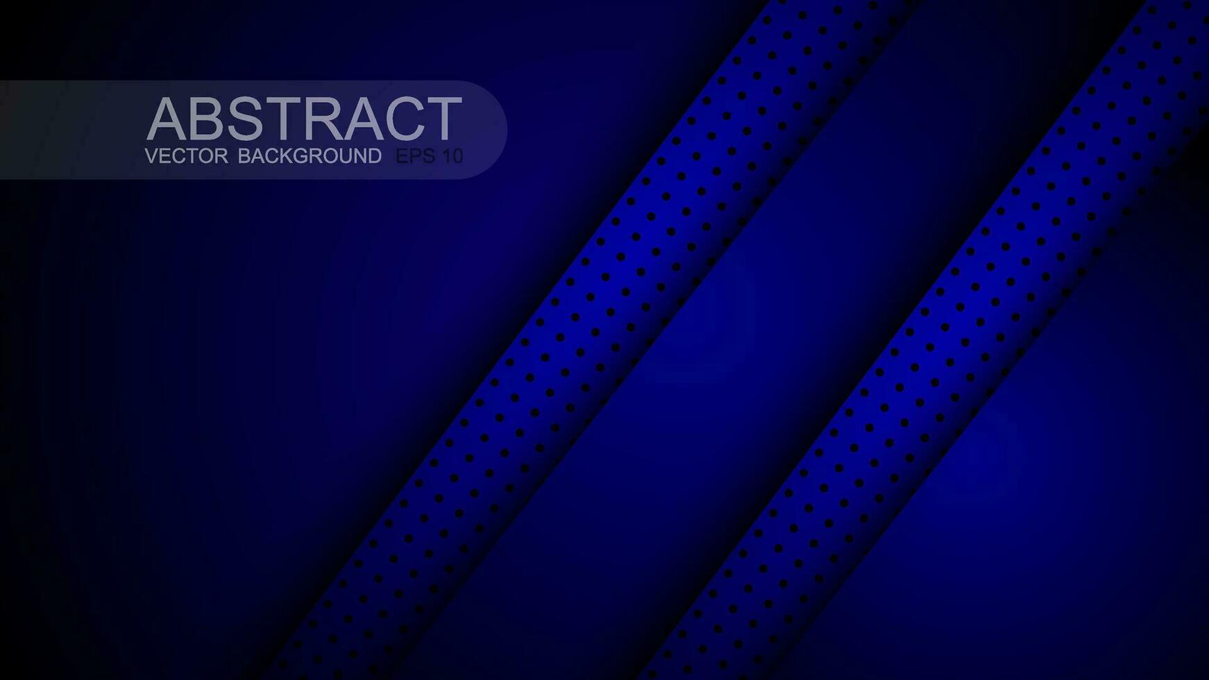 Blue background vector layer overlapping on dark space for background design