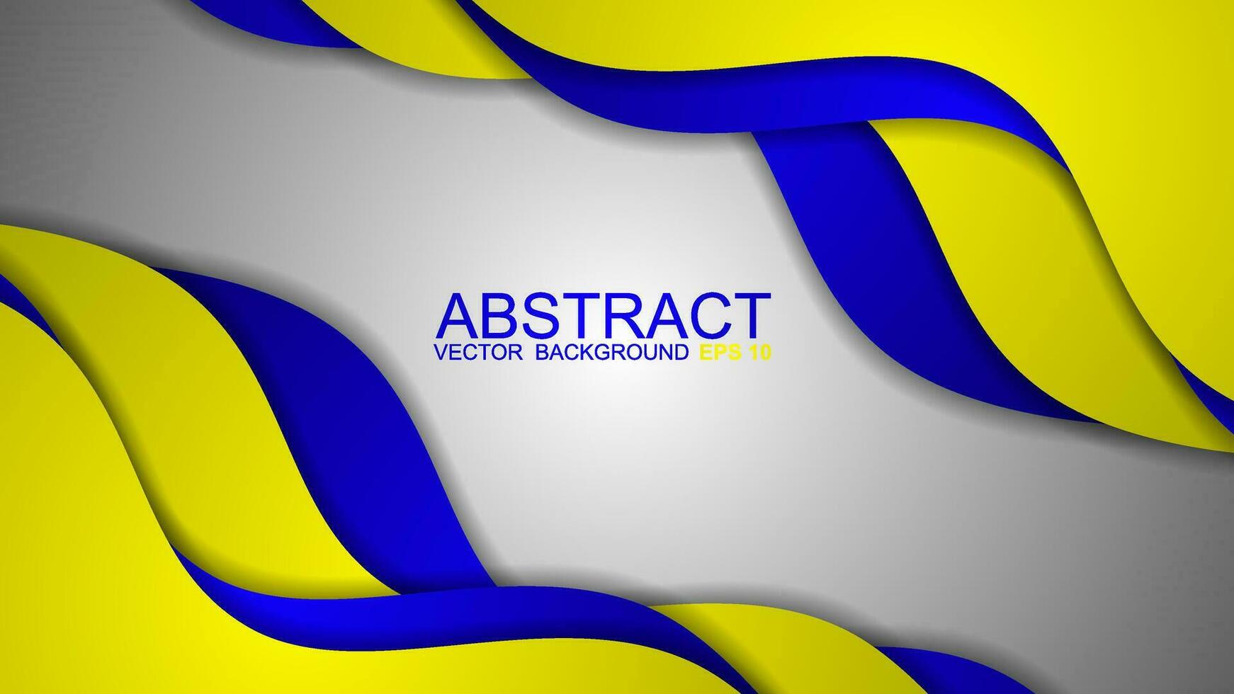 Paper art abstract waves. Paper carving background. Modern origami design template. Vector illustration. 3d paper layers