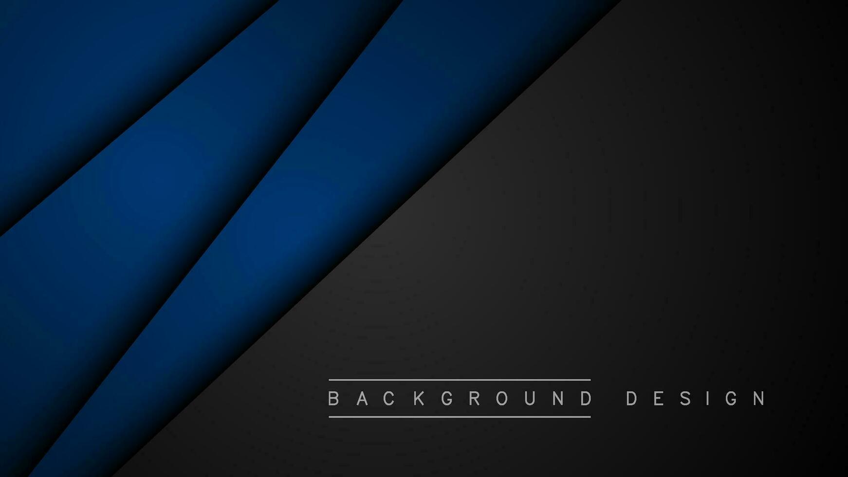 Turquoise green and blue background vector layers overlapping on dark space for background design