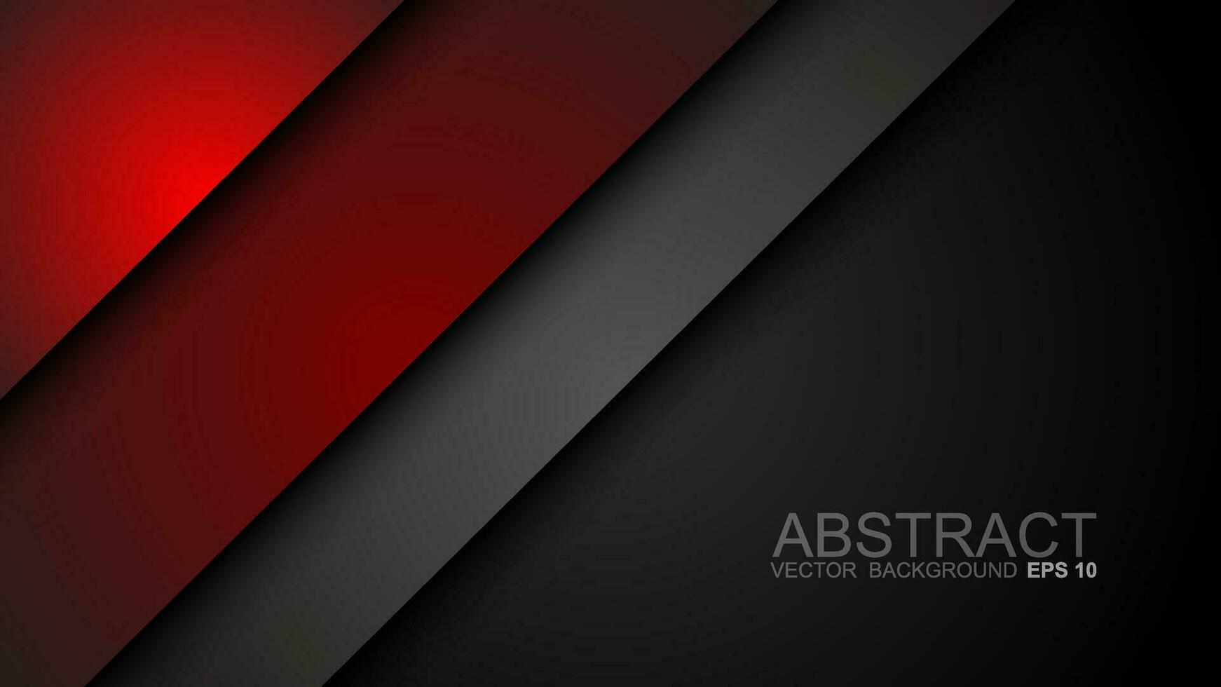 Red background vector layer overlapping on dark space for background design