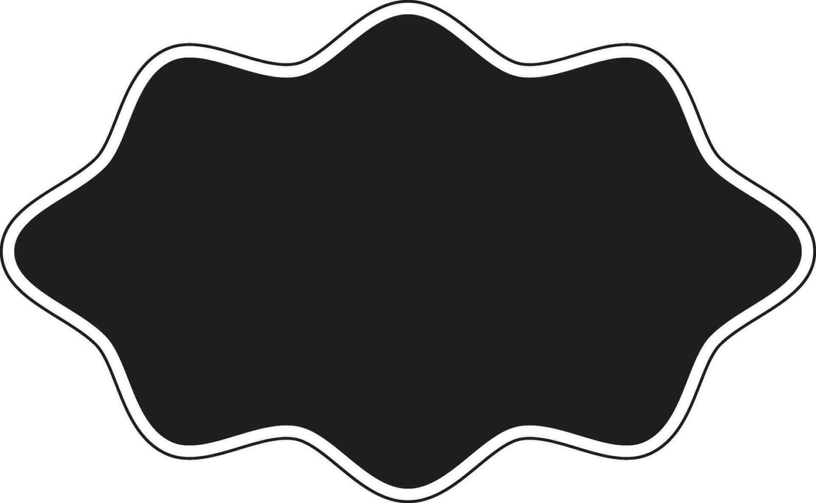 Sunburst label badge 8 wave starburst promo blast stroke stickers vector