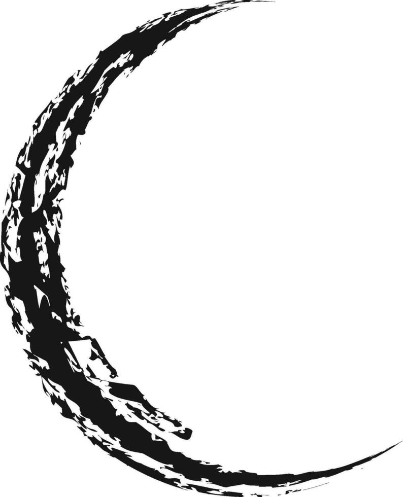 Imprint trail cups Coffee tear stains left cup bottoms vector