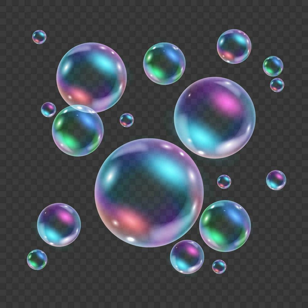 Rainbow bubbles store