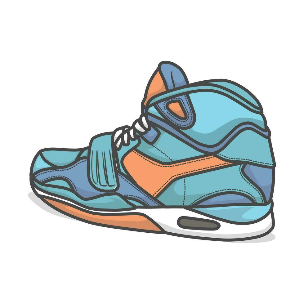 youth sneakers, icon design, and can be used for product illustration vector