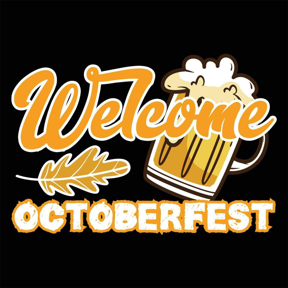 Octoberfest new t-shirt design graphic vector