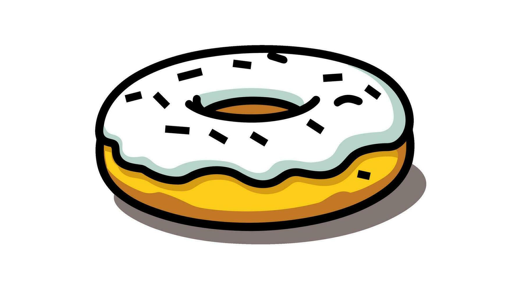 Irresistible Donut Image. Discover a Tempting and Colorful Treat in Stunning Detail vector