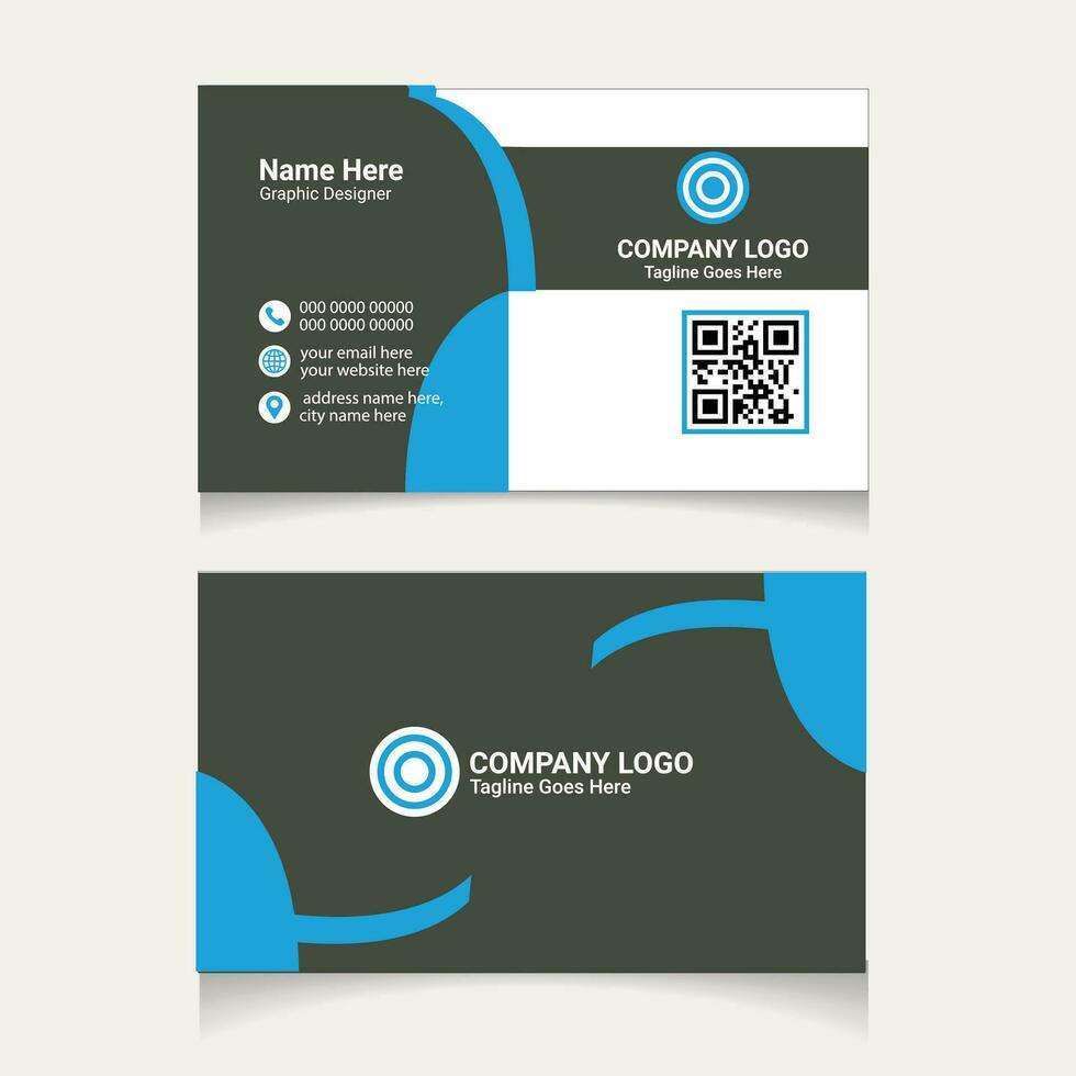 business card design vector