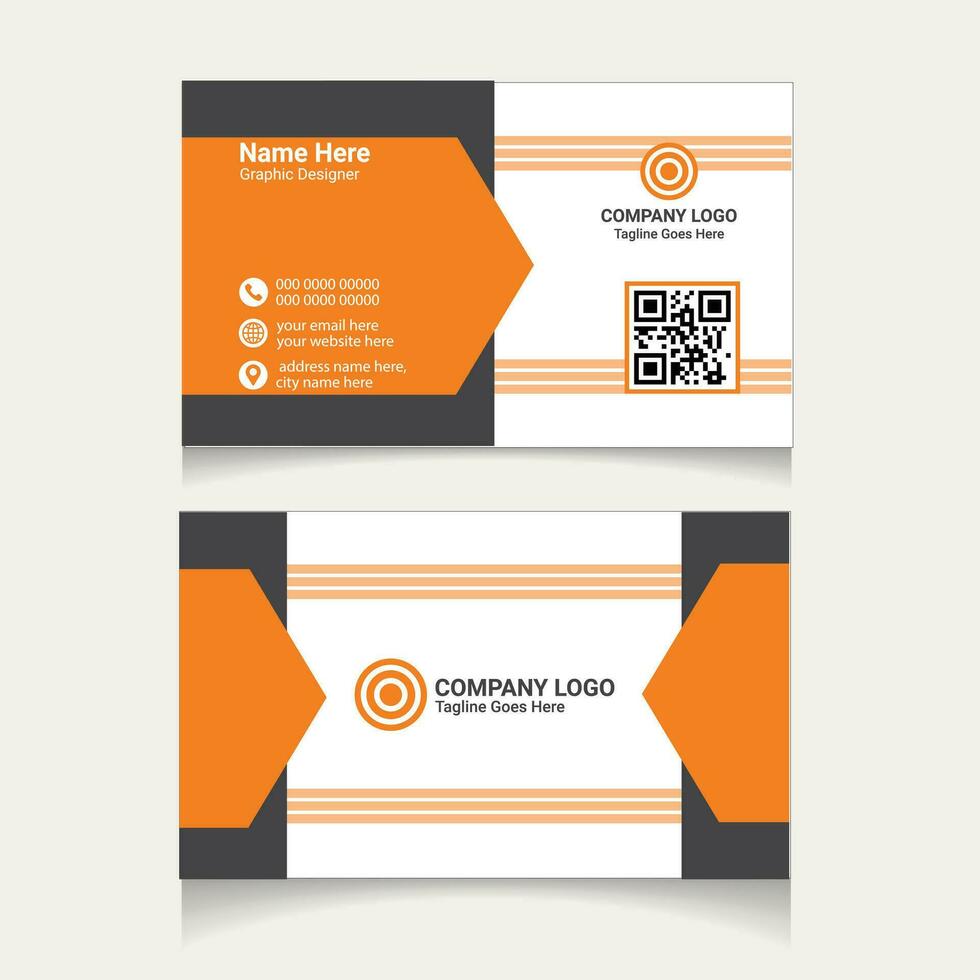 business card design 27959970 Vector Art at Vecteezy
