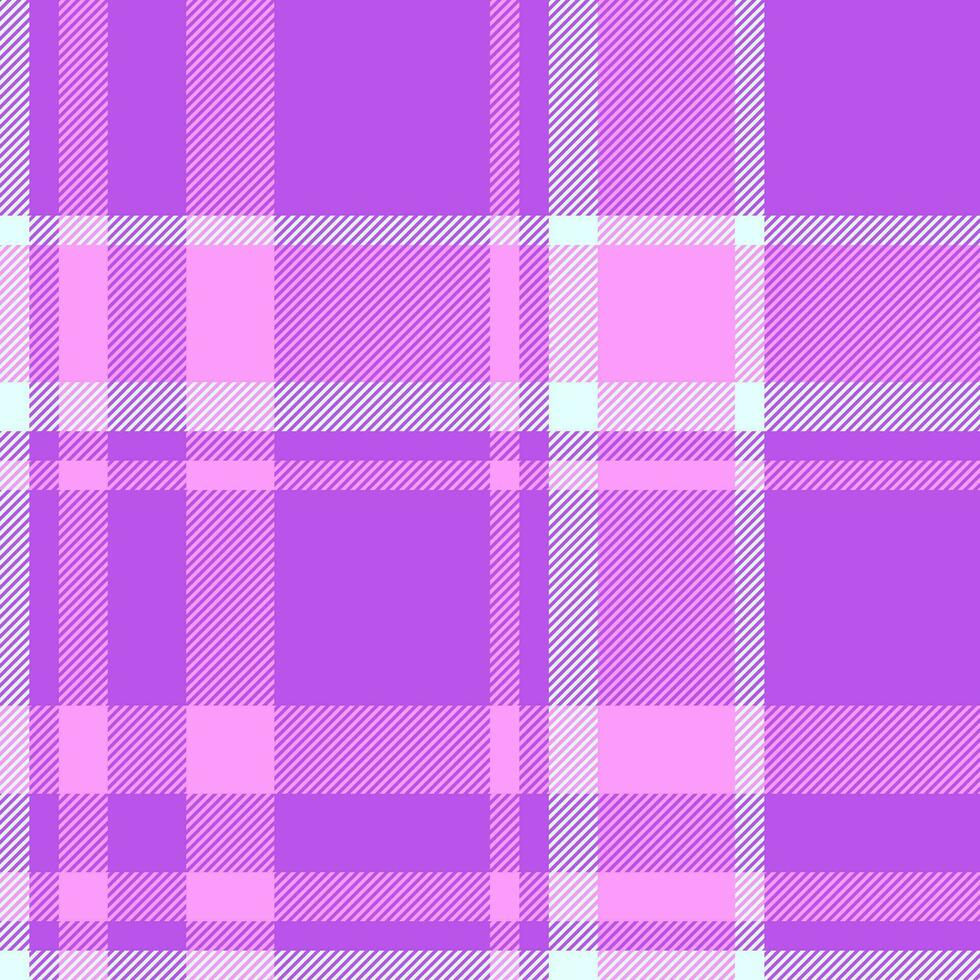 Vector textile fabric of background check pattern with a texture tartan plaid seamless.