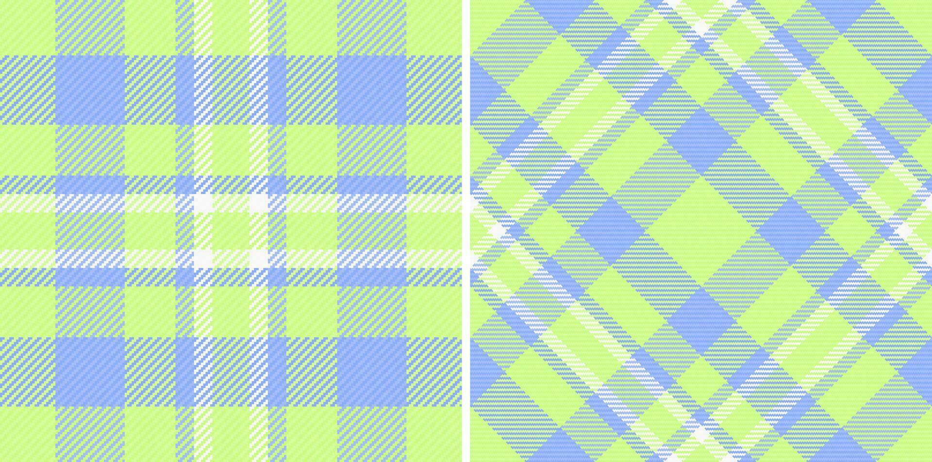 Vector plaid texture of fabric textile background with a tartan seamless pattern check.