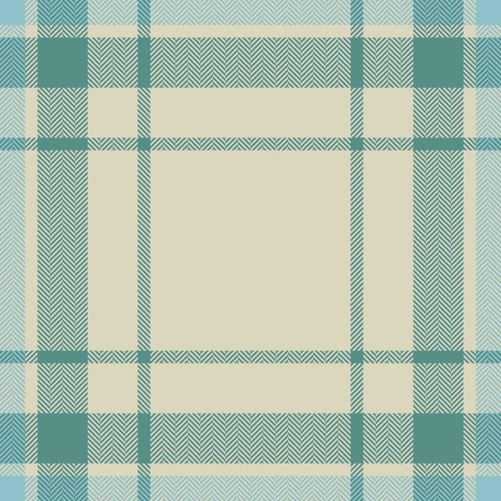 Plaid check pattern. Seamless fabric texture. Tartan textile print. vector