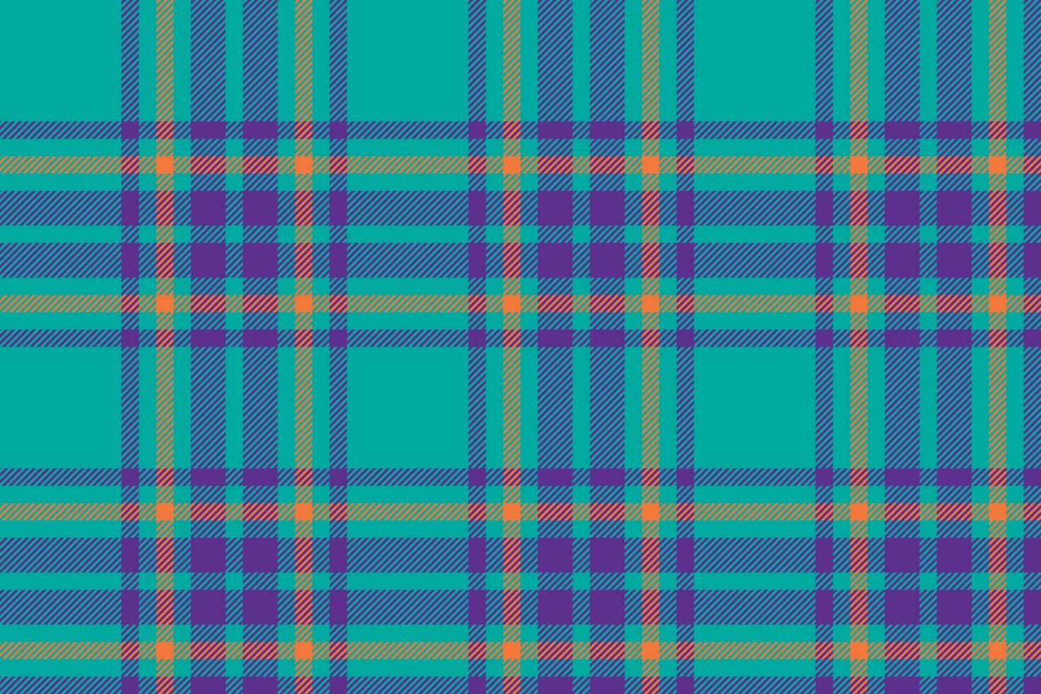 Plaid background, check seamless pattern in blue. Vector fabric texture for textile print, wrapping paper, gift card or wallpaper.