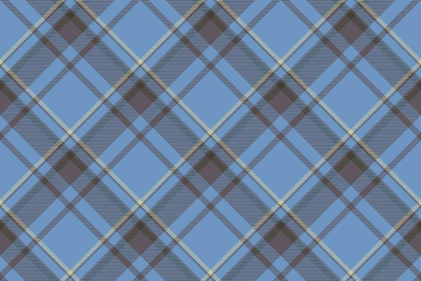 Tartan plaid background, diagonal check seamless pattern. Vector fabric texture for textile print, wrapping paper, gift card, wallpaper.