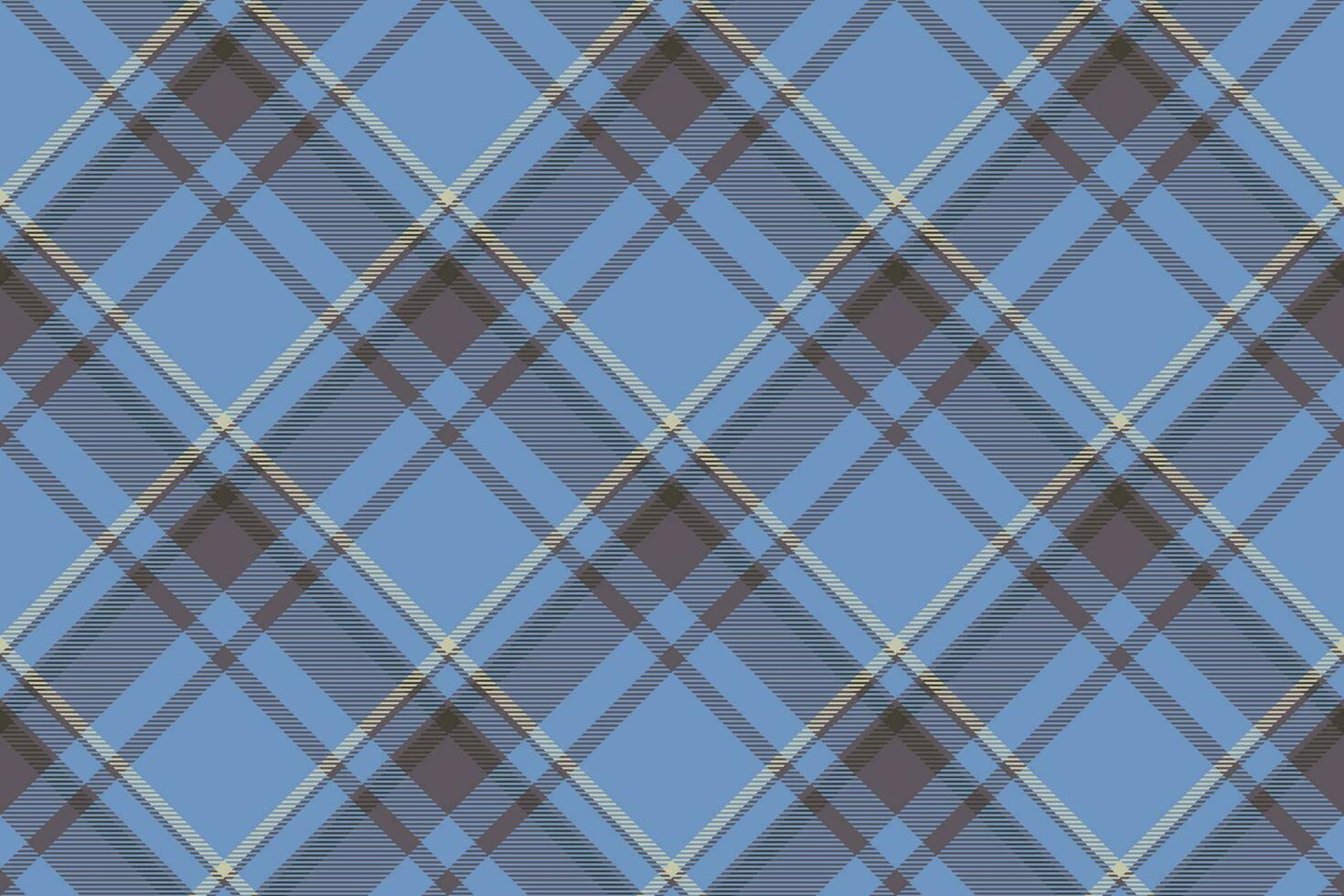 Tartan plaid background, diagonal check seamless pattern. Vector fabric texture for textile print, wrapping paper, gift card, wallpaper.