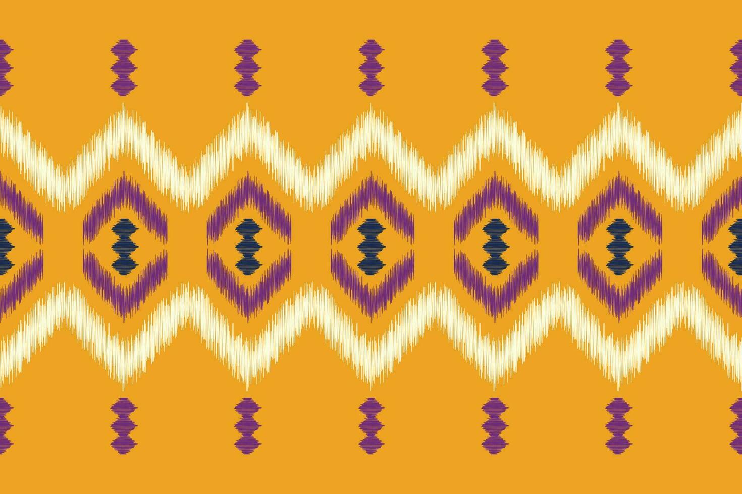 Ethnic ikat fabric pattern geometric style.African Ikat embroidery Ethnic oriental pattern orange background. Abstract,vector,illustration.For texture,clothing,scarf,decoration,carpet,silk. vector