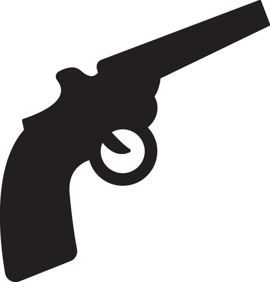 Pistol vector icon