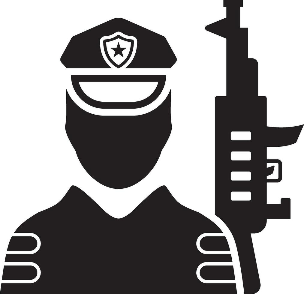 Police vector icon