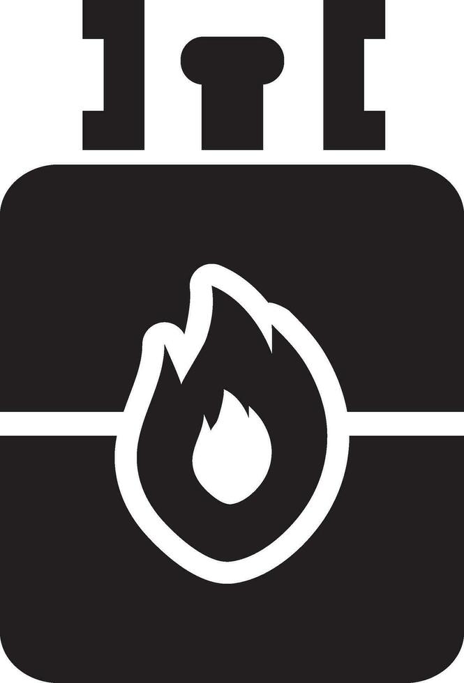 Gas Cylinder Icon vector