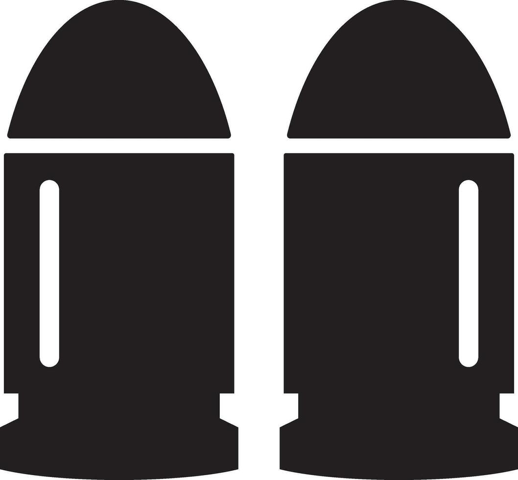 Bullets vector icon