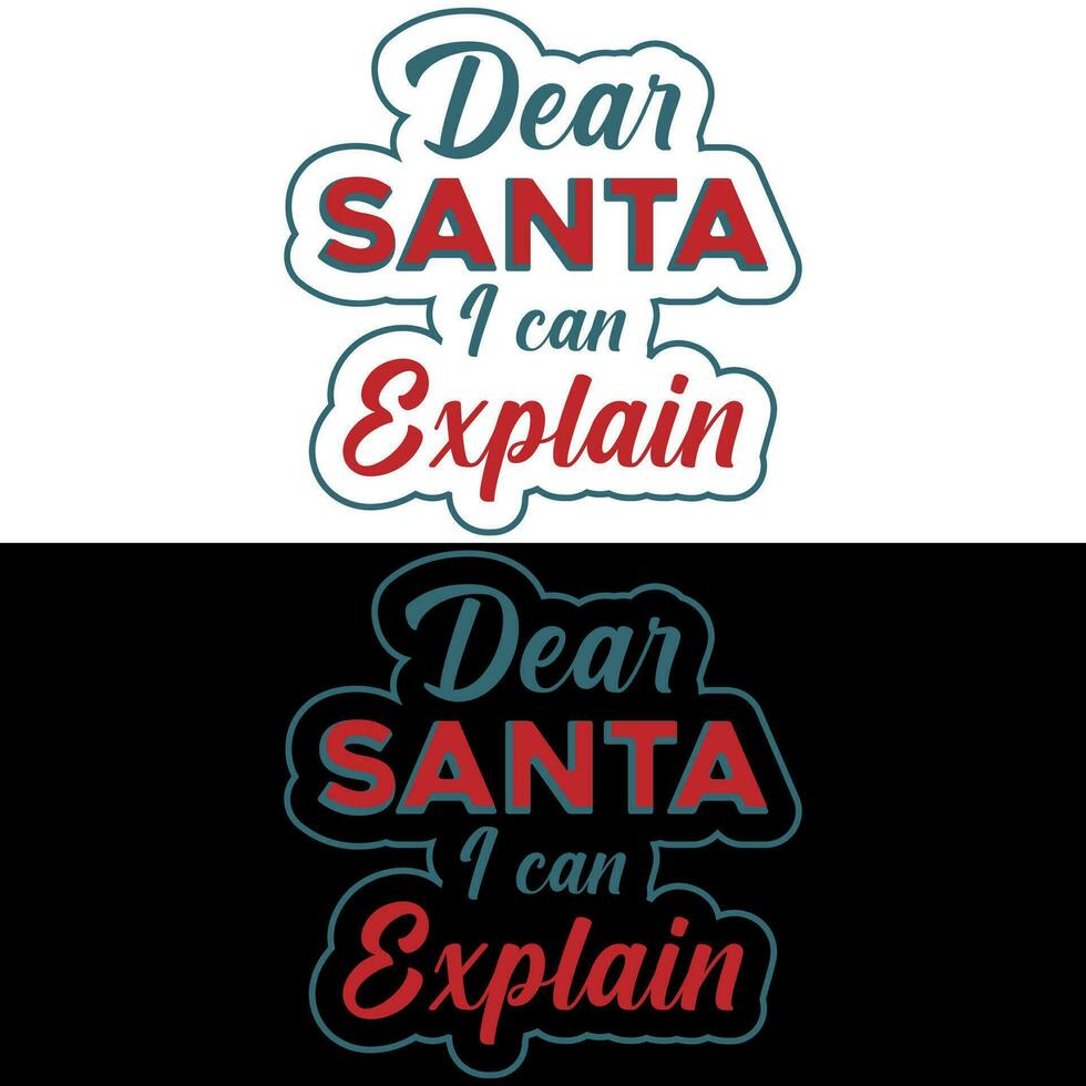 Dear santa i can explain vector