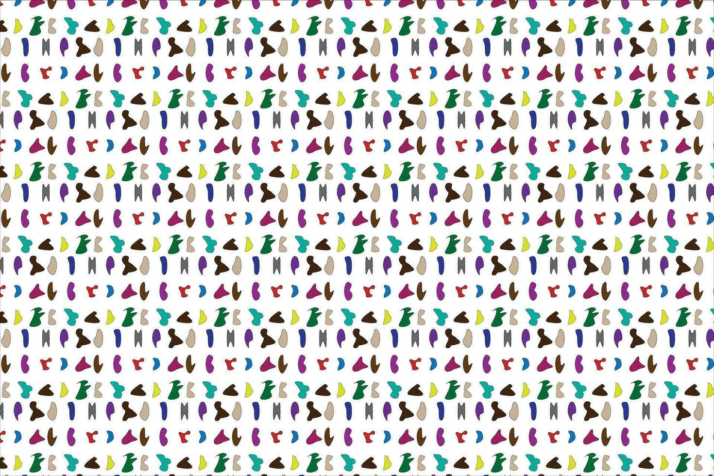 blob slap seamless patten design . vector