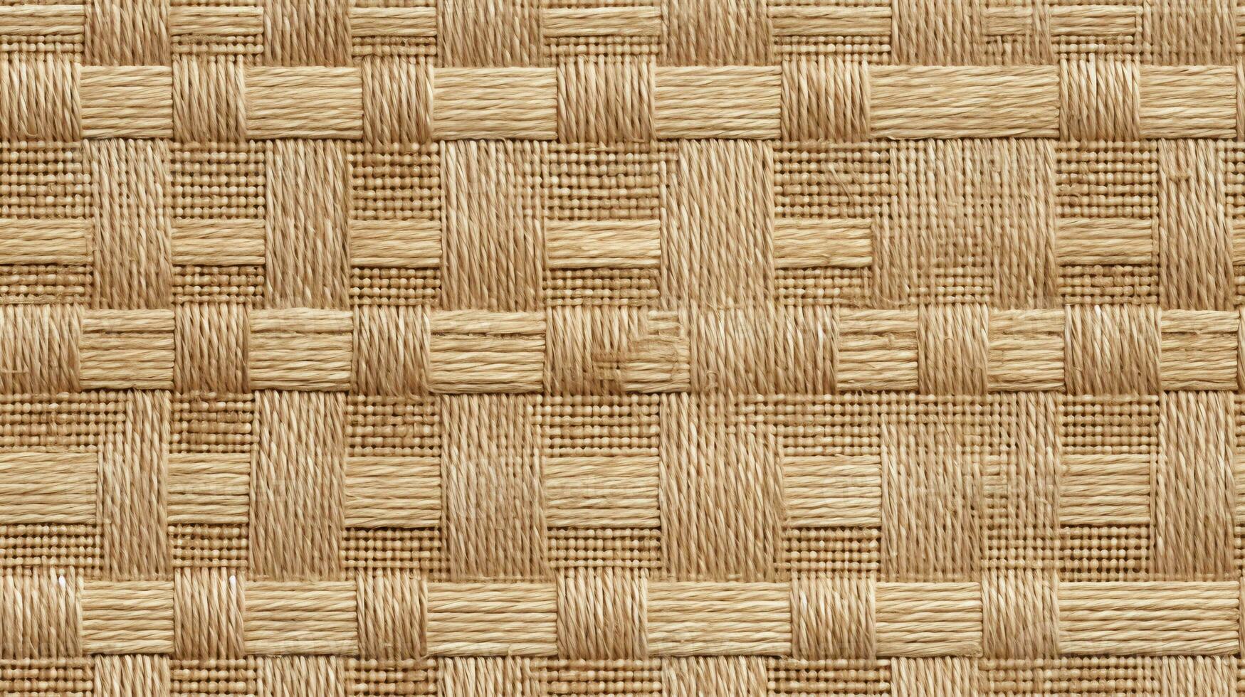 Seamless background texture of woven burlap photo