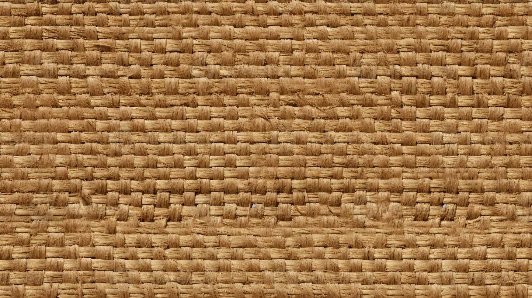 Seamless background texture of woven burlap photo