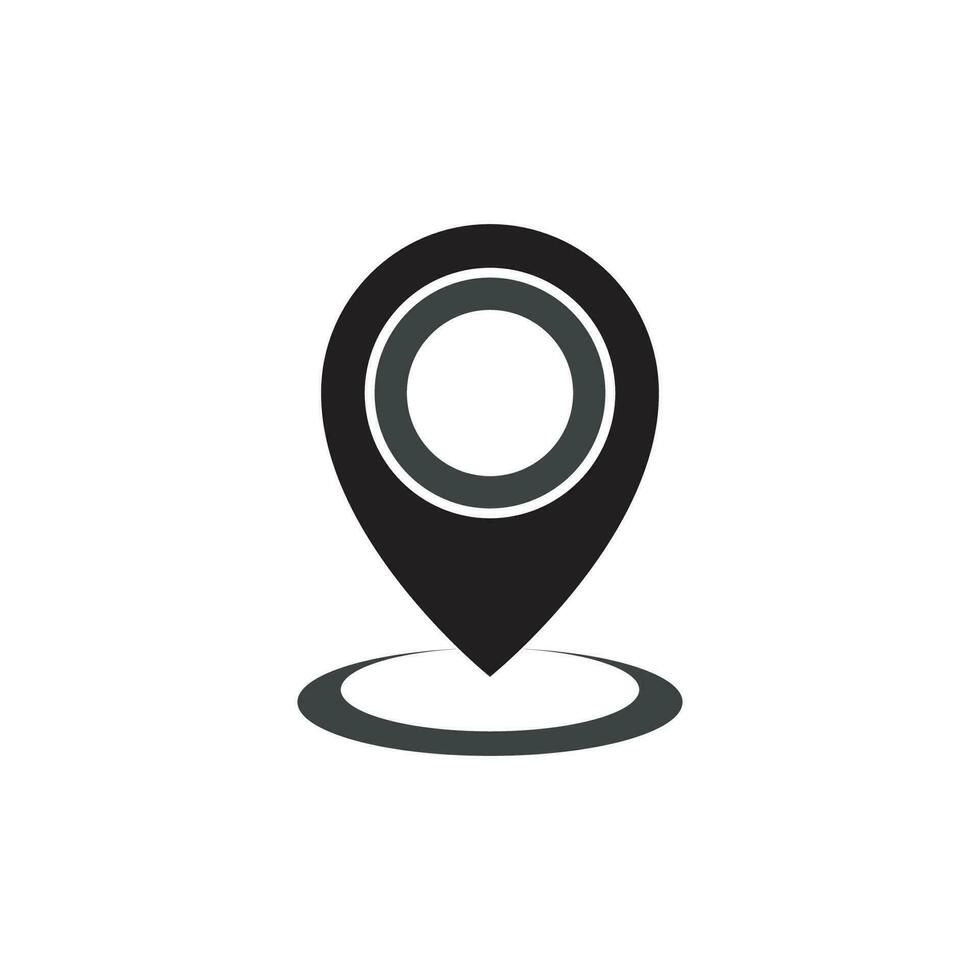 Location logo vector illustration business element and symbol