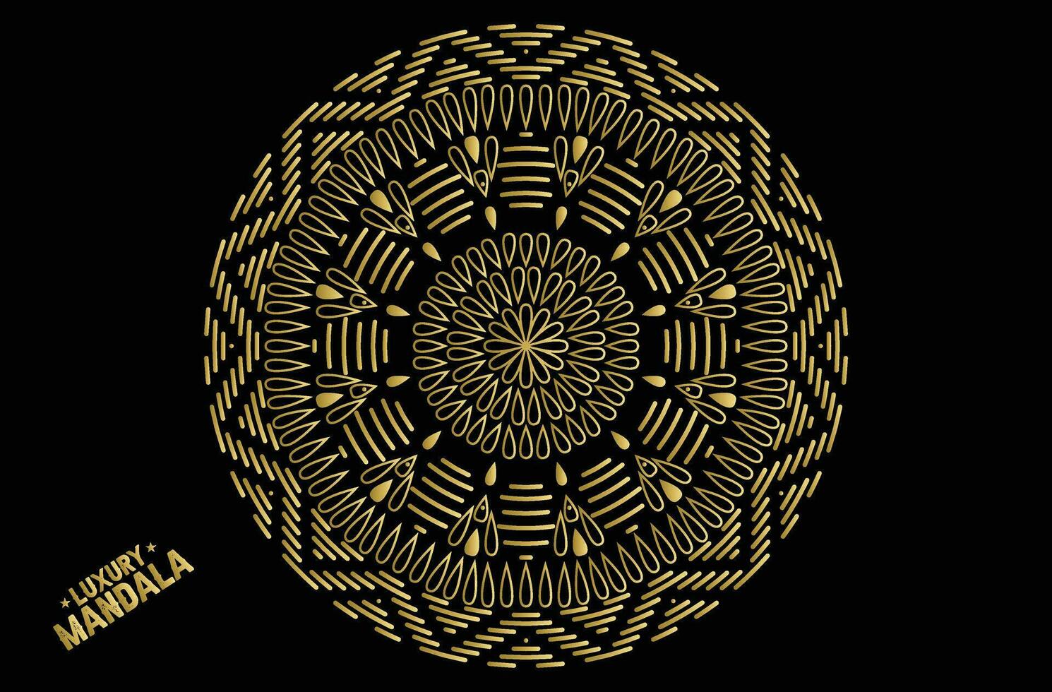 Round Ornament Pattern, Vector mandala design, Vector Mandala Illustration.