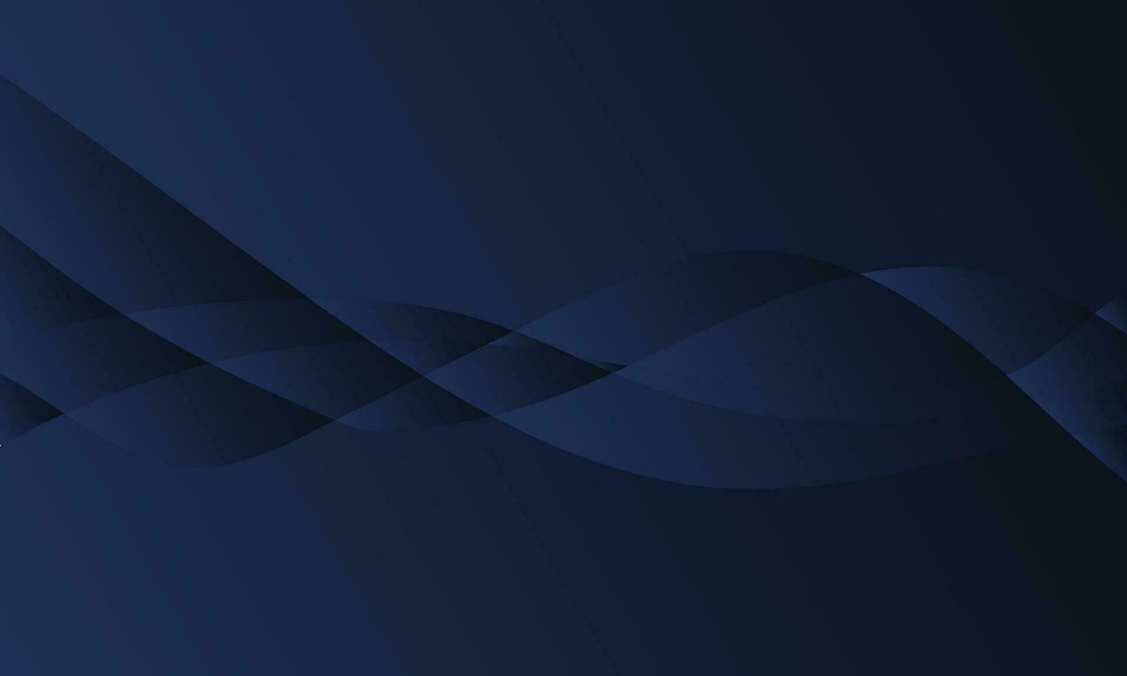 blue wave gradient abstract background vector