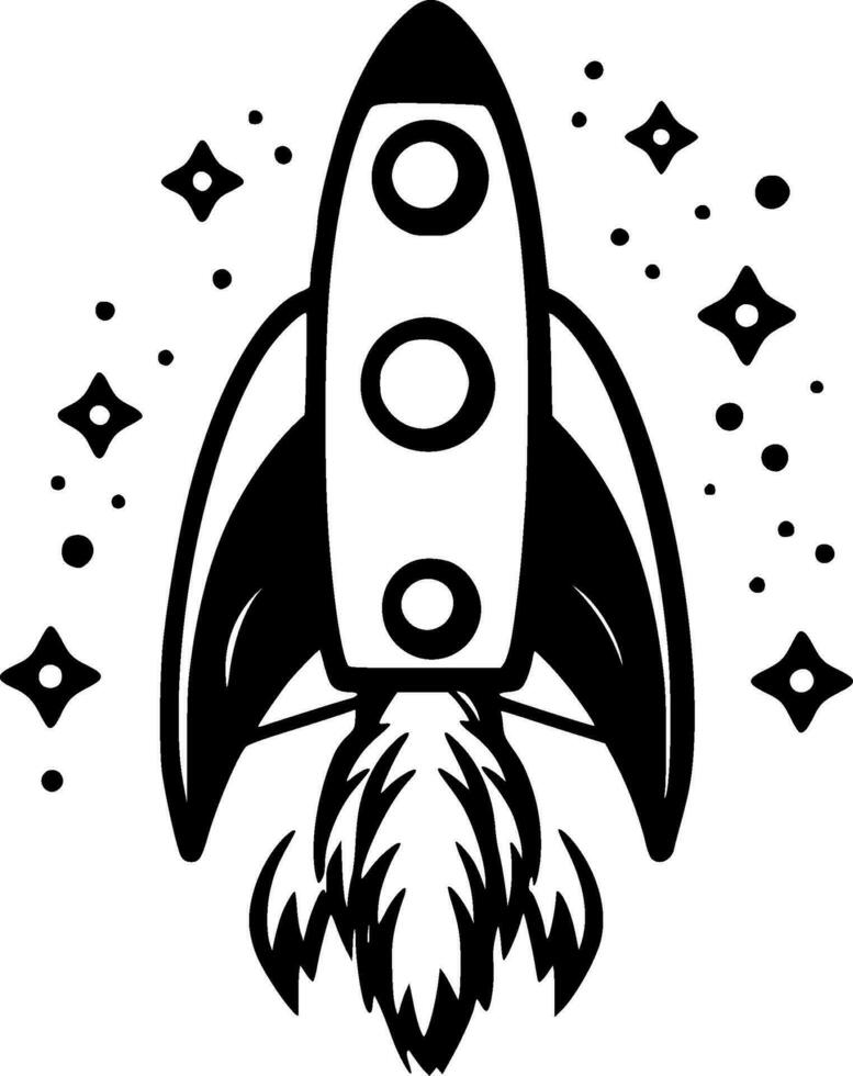 Rocket - High Quality Vector Logo - Vector illustration ideal for T-shirt graphic
