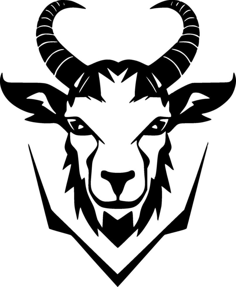 Goat - High Quality Vector Logo - Vector illustration ideal for T-shirt graphic
