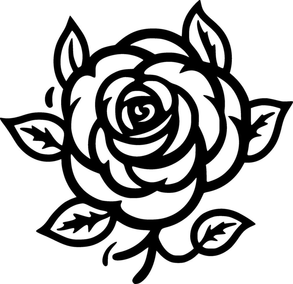 Flower - High Quality Vector Logo - Vector illustration ideal for T-shirt graphic