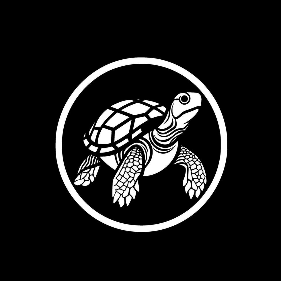 Turtle - High Quality Vector Logo - Vector illustration ideal for T-shirt graphic