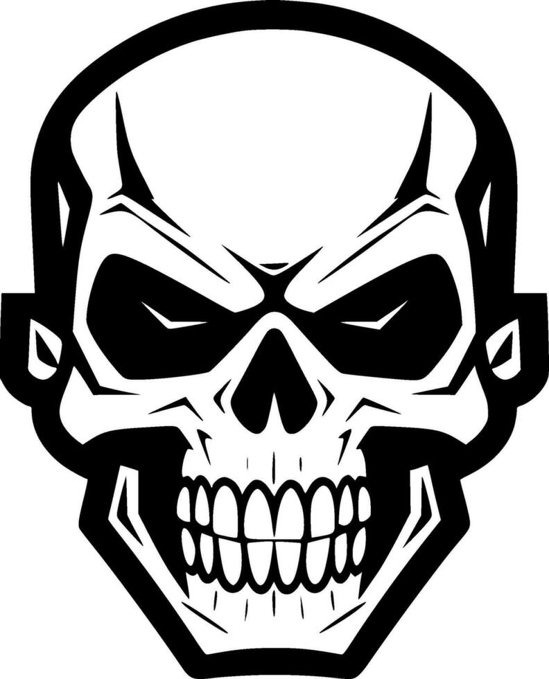 Skull - High Quality Vector Logo - Vector illustration ideal for T-shirt graphic