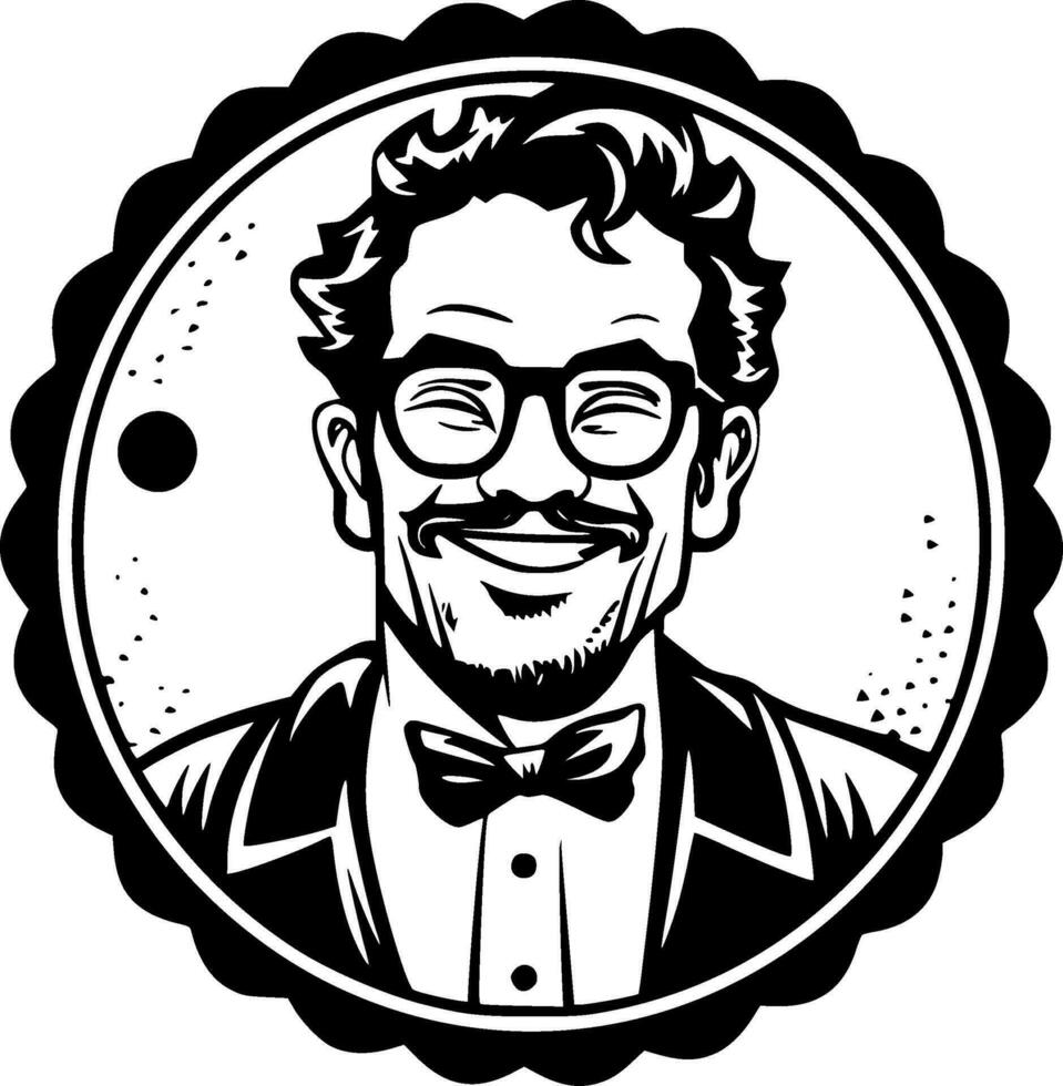 profesor - alto calidad vector logo - vector ilustración ideal para camiseta gráfico