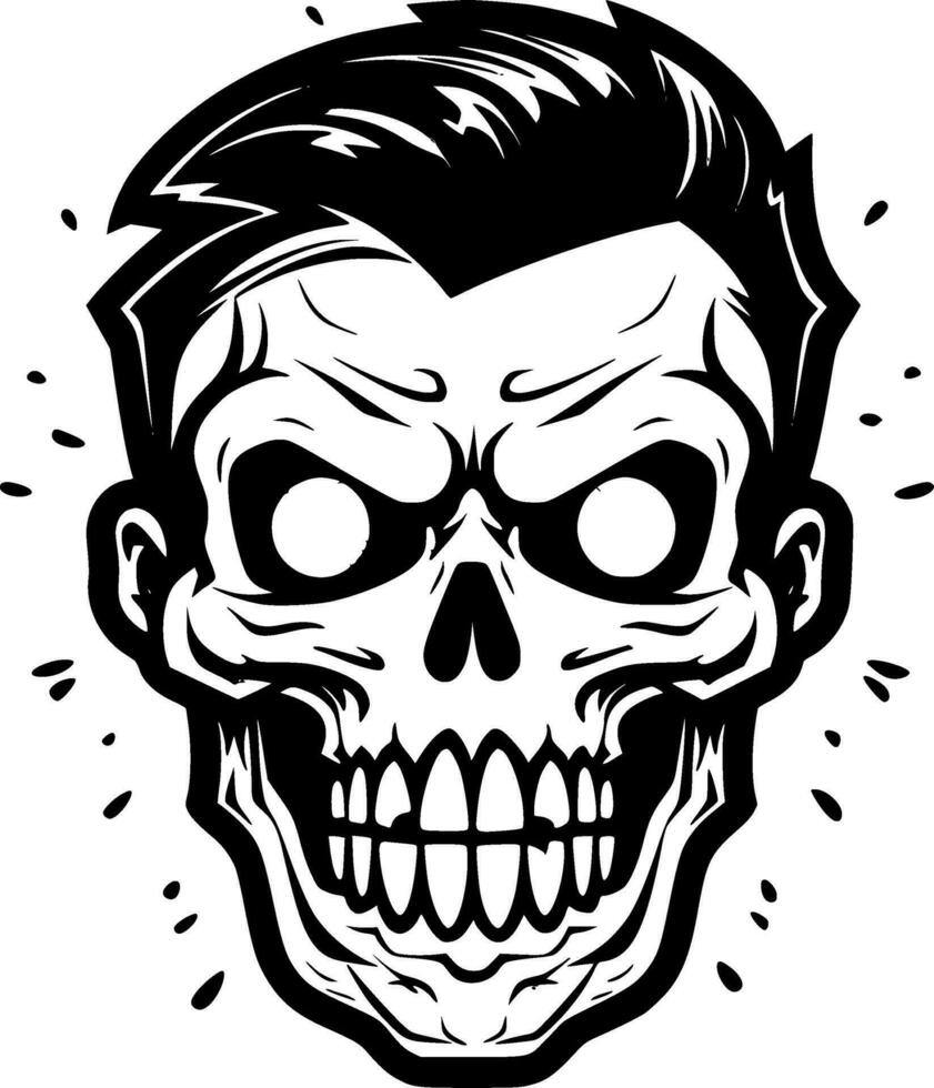 Skull - High Quality Vector Logo - Vector illustration ideal for T-shirt graphic