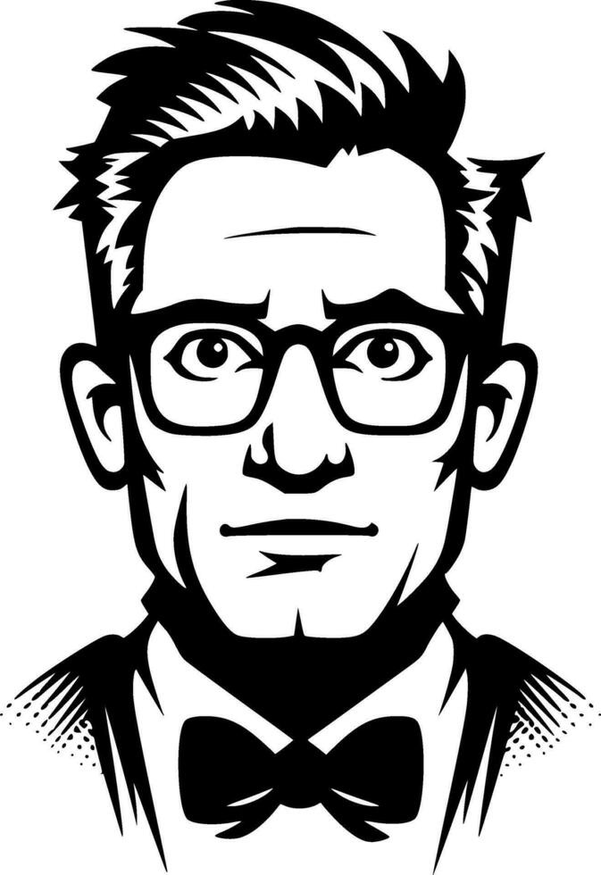 Teacher, Minimalist and Simple Silhouette - Vector illustration