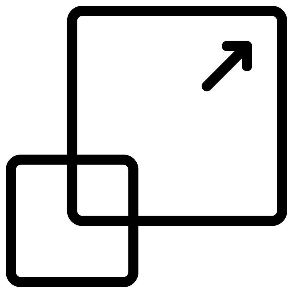 scale line icon vector