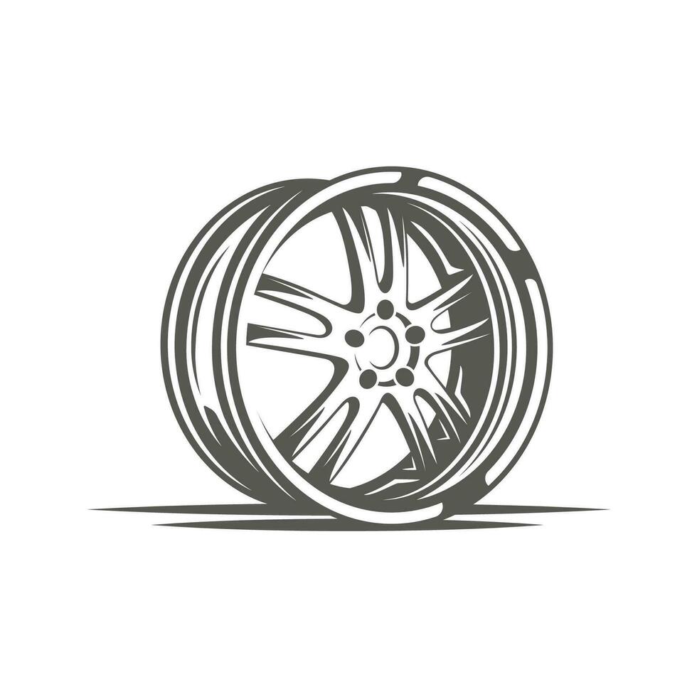 Element of the car service vector