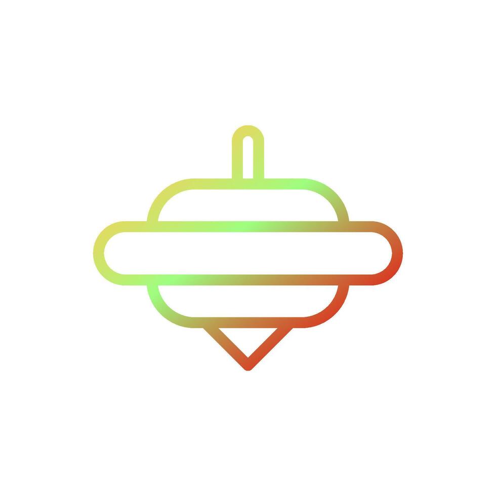 Spinning icon gradient yellow green red colour chinese new year symbol perfect. vector