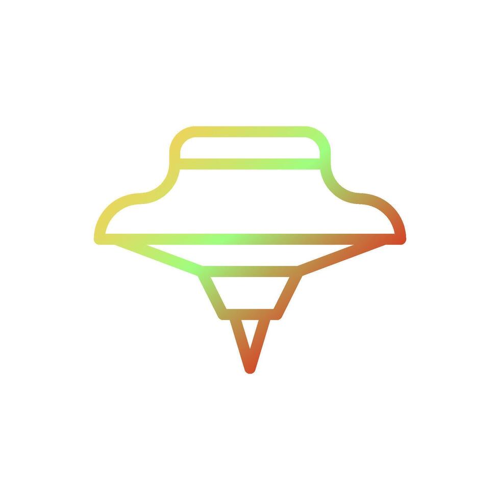 Spinning icon gradient yellow green red colour chinese new year symbol perfect. vector