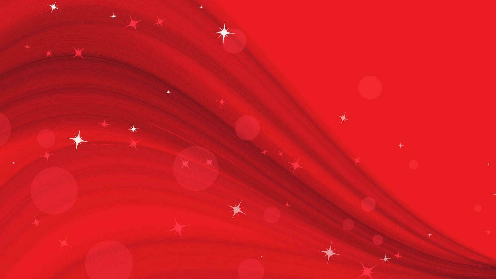 Abstract background creative star on red wave watercolor background vector