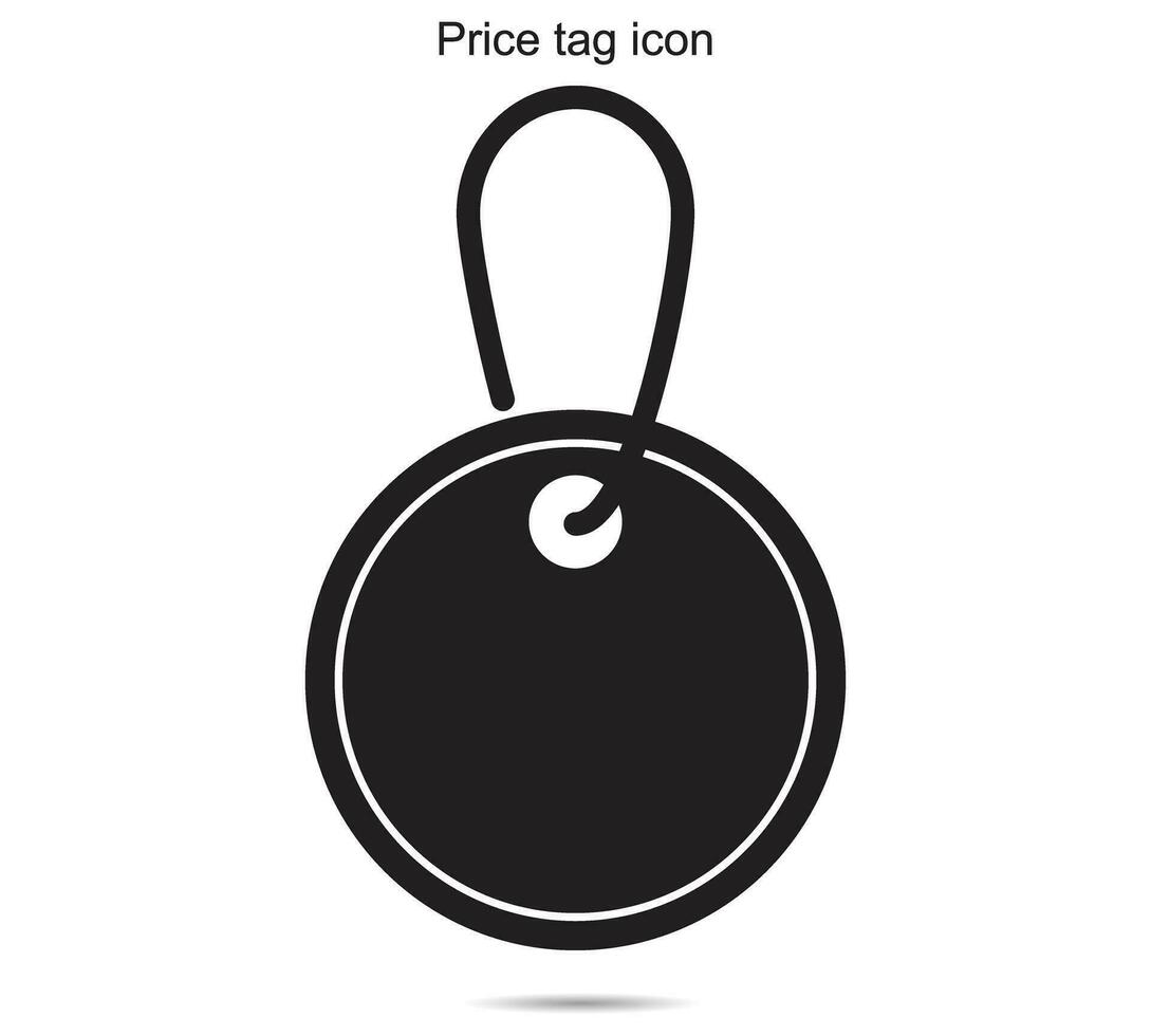 Price tag icon vector