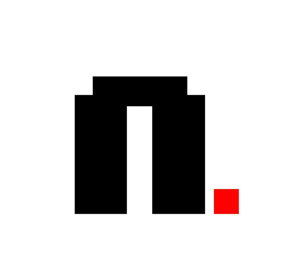 A typography monogram of the company. letter A icon. vector