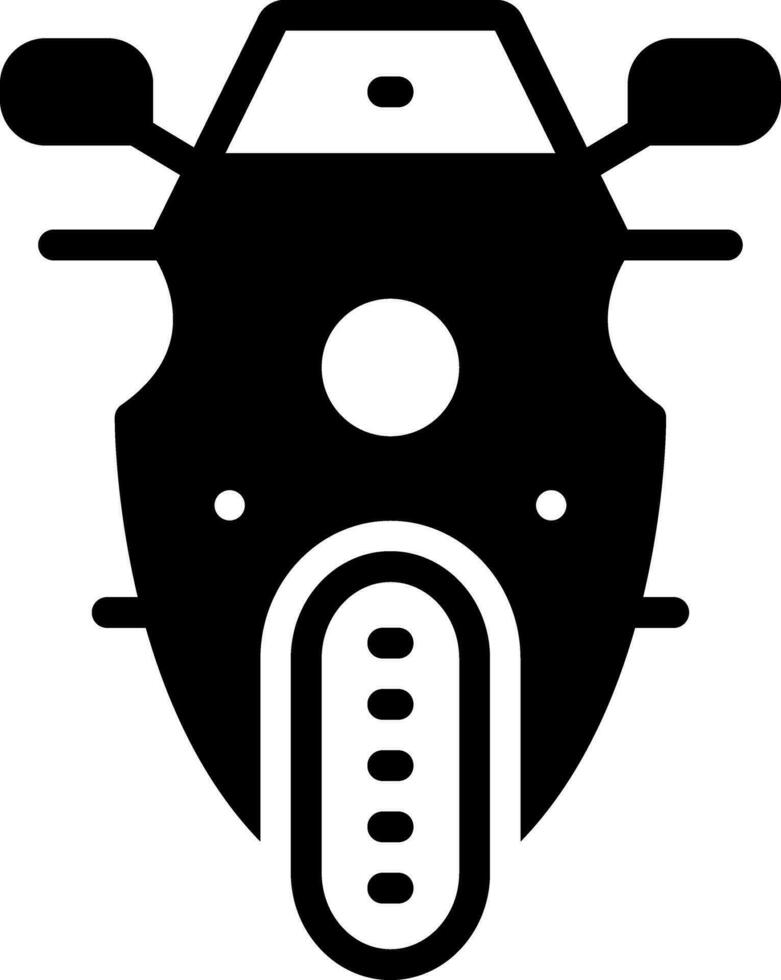 solid icon for front vector