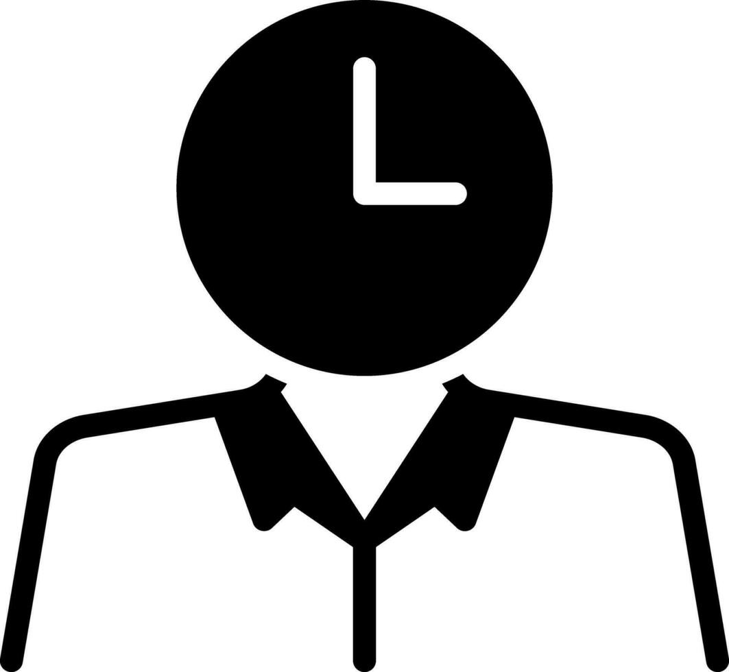 solid icon for duty vector