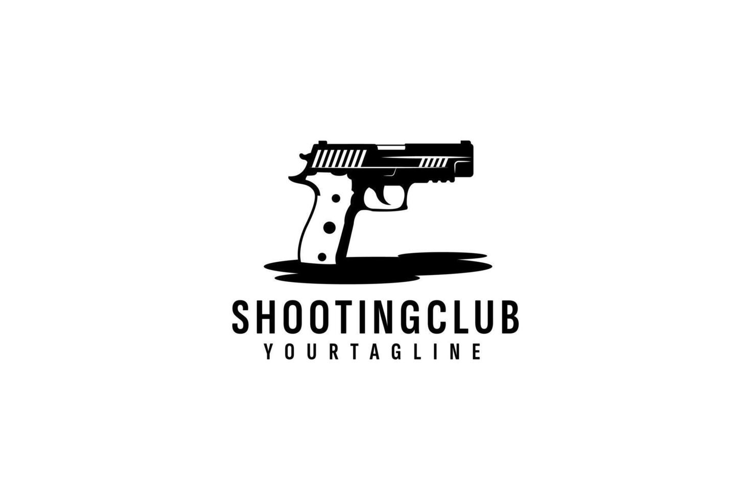 Shooting club logo vector icon illustration 27970665 Vector Art at Vecteezy