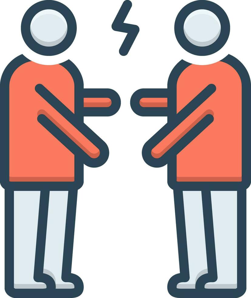 color icon for confront 27970721 Vector Art at Vecteezy color icon for confront 27970721 Vector Art at Vecteezy
